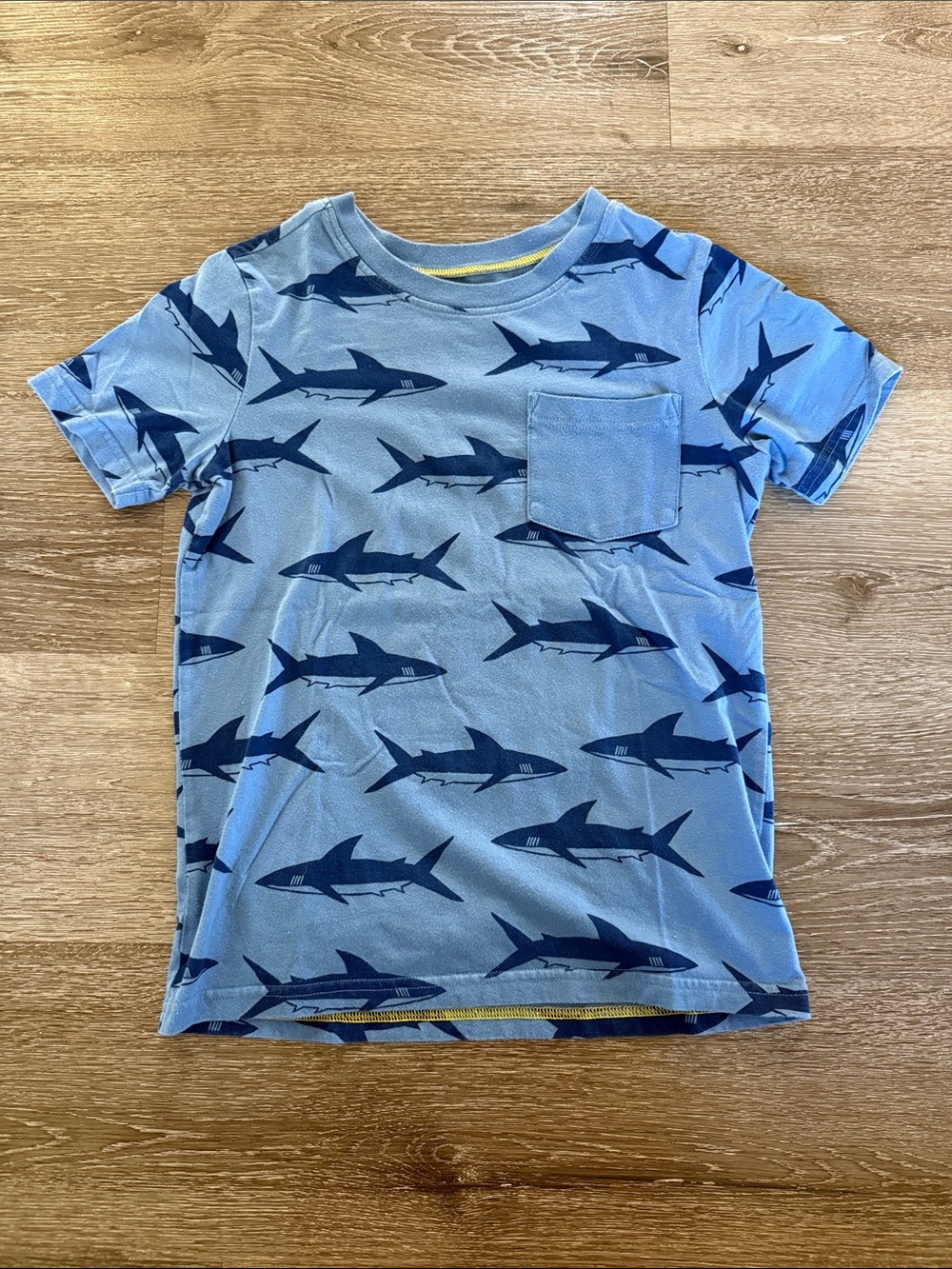 Tea Collection Boys Blue Sharks T-Shirt size: 10